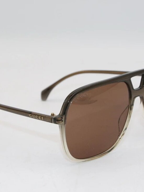 Gucci GG0545S 005 Men\'s Sunglasses 58/15/145 - Brown/Brown Lens main image 13